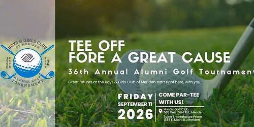 36th Annual Alumni Golf Tournament