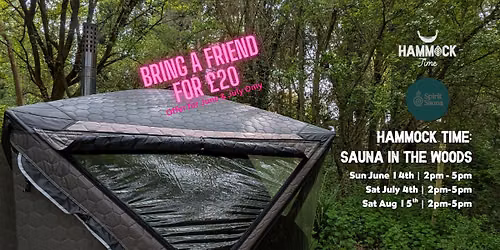 Hammock Time: Sauna in the Woods \ud83d\udd25\ud83c\udf32