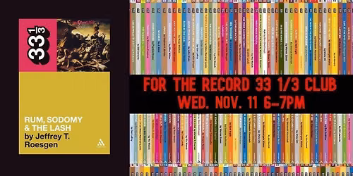 33 1\/3: The Pogues Rum, Sodomy & The Lash