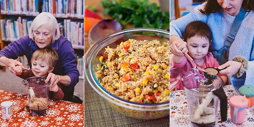 Babytime: Baby Led Feeding - Southwestern Quinoa Salad
