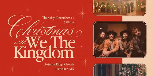 Christmas with We The Kingdom (Rochester, MN)