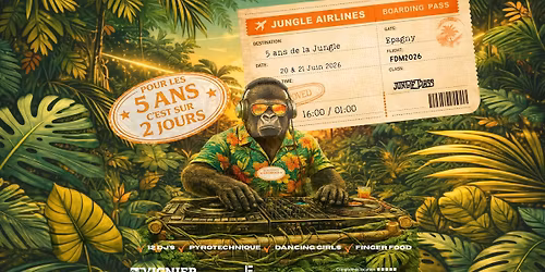 Les 5 ans de LA JUNGLE pour la F\u00eate de la Musique
