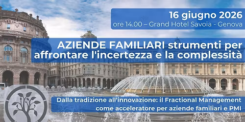 AZIENDE FAMILIARI strumenti per affrontare l'incertezza e la complessit\u00e0