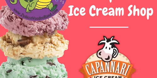 Zydeco Voodoo @ Cap's Ice Cream Sunday Concert Series