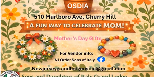 Mother\u2019s Day Vendor & Craft Fair
