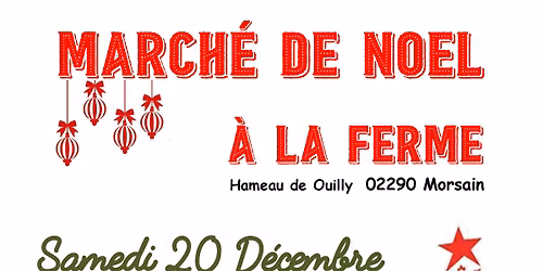 March\u00e9 de NOEL \u00e0 la Ferme