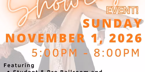 Dynamic Ballroom Fall Showcase Event 2026