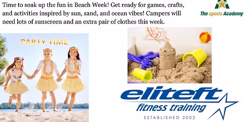 School's Out FUN Camp- Beach Week