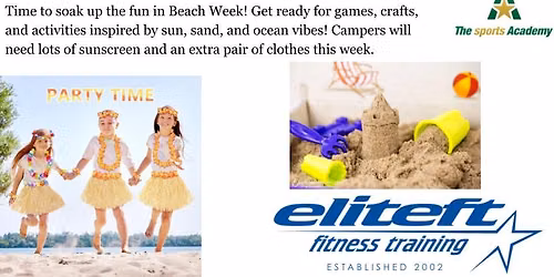 School's Out FUN Camp- Beach Week