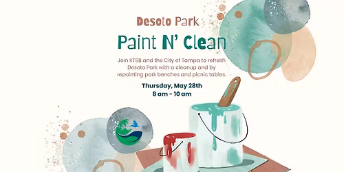 Desoto Park: Paint N' Clean