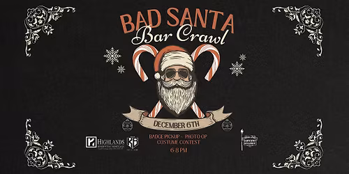 Bad Santa Bar Crawl