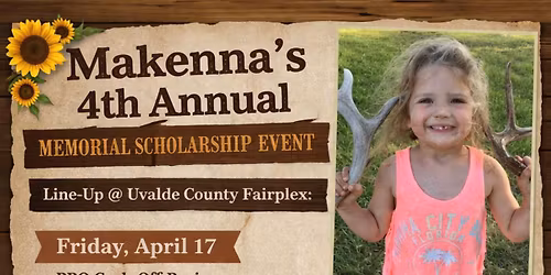 Makenna Elrod Seiler Scholarship Event\/Team Roping\/BBQ Cookoff