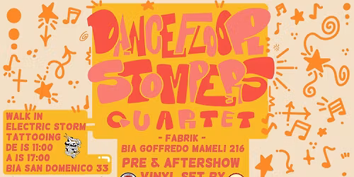 DANCEFLOOR STOMPERS 4TET live + MODBROTHER & FERROCROMO vinyl set @FABRIK (+ walk-in & pre-show)