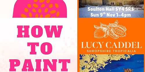 Painting Pomegranates @ Soulton Hall