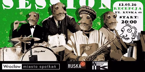 JAZZ JAM SESSION ALE TAKIE SPOKO VOL. 4 | 12.05.26 | Klubokawiarnia Recepcja