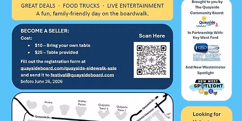 Quayside Boardwalk Sale