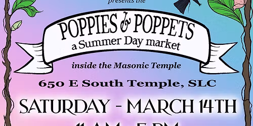 Poppies and Poppets - Spring Flea Market