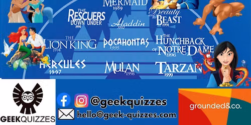 The Disney Renaissance Quiz Event