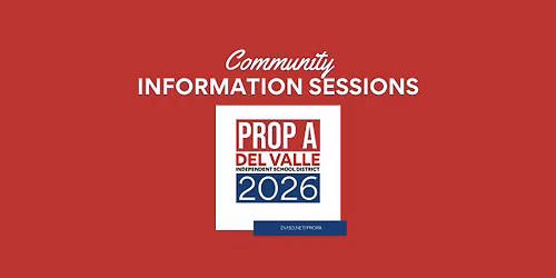 Community Information Session - Ojeda Middle School