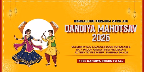 Bengaluru Premium Open Air Dandiya Mahotsav 2026