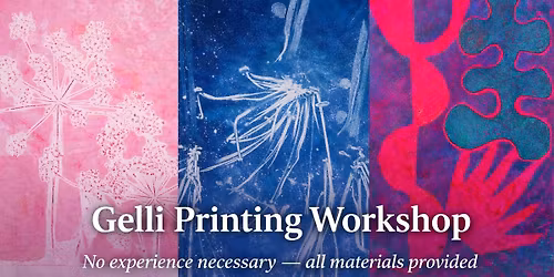 GELLI PLATE PRINTING WORKSHOP