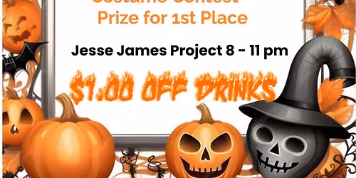 Jesse James Project bringing you live entertainment for the Halloween Costume Party!!!