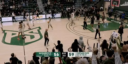 Portland State Vikings at Sacramento State Hornets Mens Basketball