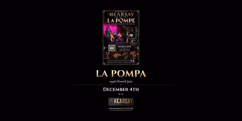 Live at Hearsay Arlington La Pompa