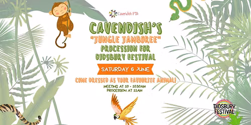 Didsbury Festival Parade - Cavendish\u2019s Jungle Jamboree!