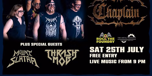 Chaplain || Thrash Mob || Mount Slatra