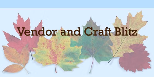 Vendor and Craft Blitz