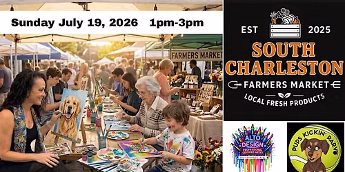 Paint your Pet at The South Charleston Farmers Market