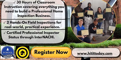 November Home Inspection Training