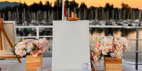 Paint & Wine by the Harbour - Dockside Experience - BC