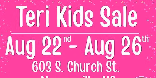 Fall | Winter 2026 Teri Kidz Consignment Sale