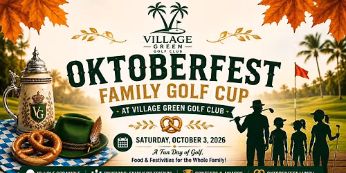 \ud83c\udf42 Village Green Oktoberfest Family Golf Cup