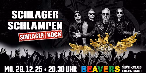SCHLAGER SCHLAMPEN | Kings Of SchlaRock | BEAVERS Musikclub | Erlenbach am Main