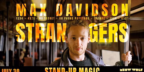 Stand-Up Magic: Max Davidson at Meow Wolf Denver
