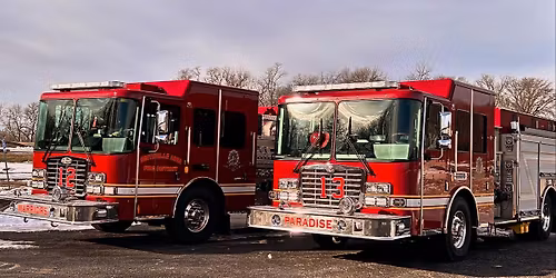 Santa at the Fire Station