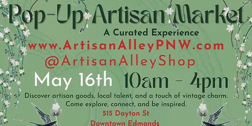 Artisan Pop-Up Handcrafted Market