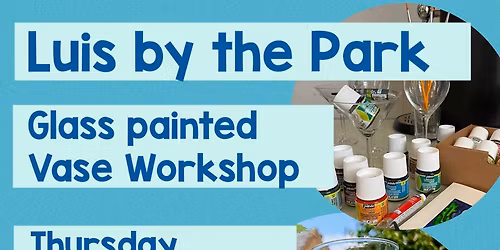 Glass Painted Vase Workshop