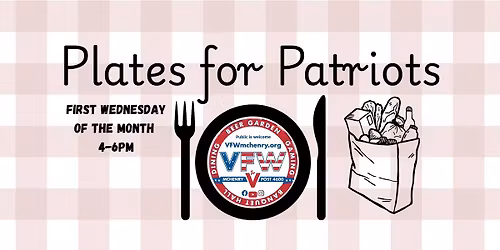 Our Plates for Patriots VFW Food Pantry Program