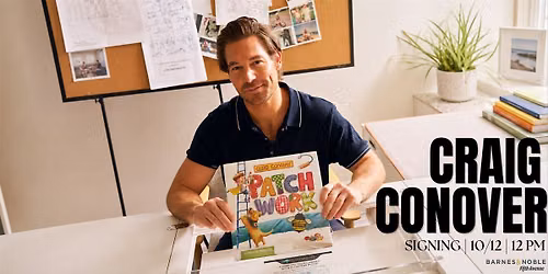 Signing with Craig Conover for PATCH WORK @ B&N 5th Ave, NYC!