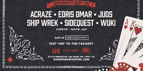 High Stakes Festival