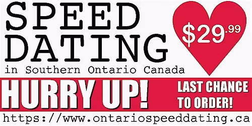 Speed Dating At Tobys Good Eats (ages 30-50)