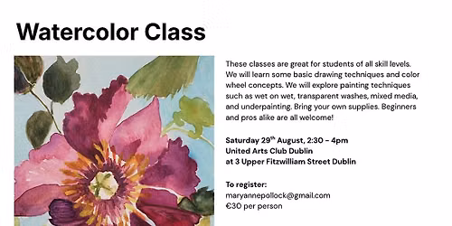 Watercolor Class