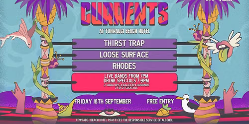 CURRENTS W\/ Thirst Trap \/\/ Loose Surface \/\/ Rhodes