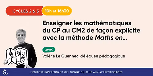 Enseigner les math\u00e9matiques du CP au CM2