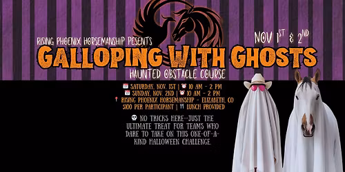 Rising Phoenix Haunted Galloping with Ghosts Obstacle Course