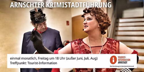 Arnschter Krimi-Stadtf\u00fchrung